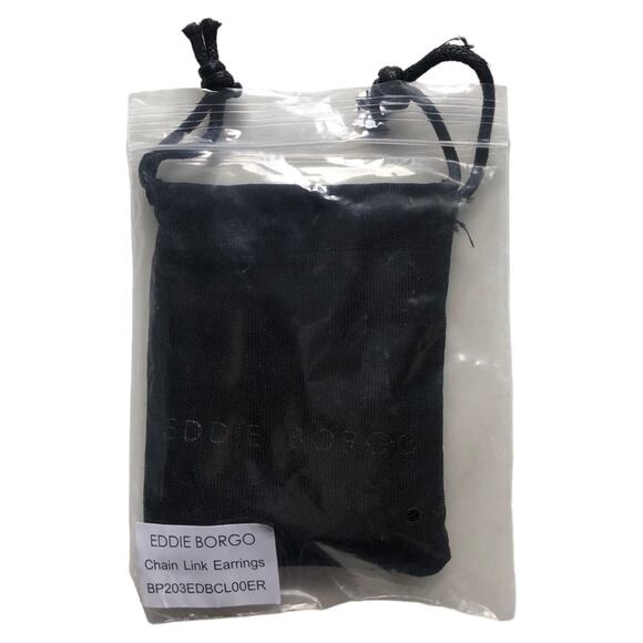 Eddie Borgo NWT Classic 12 Karat Gold Plated Supra Link Drop Earrings - Picture 9 of 15